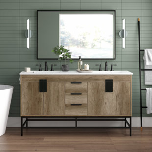 Alizabeth 60 Double Bathroom Vanity Set - Flash Sale on Luxurious Bathroom Furniture.