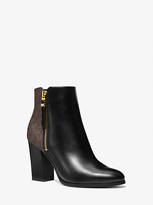 Britt Signature Logo Trim Ankle Boot - Unbeatable Bargain on Premium Fashion Boots