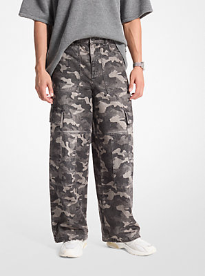 Camouflage Denim Cargo Jeans - Exclusive Deal on Men's Fashion at Unbeatable Prices.