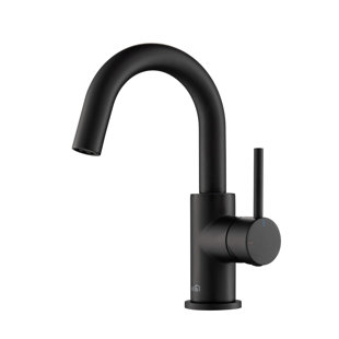 Circular Single Hole Bathroom Faucet with Drain Assembly - Best Clearance Deal
