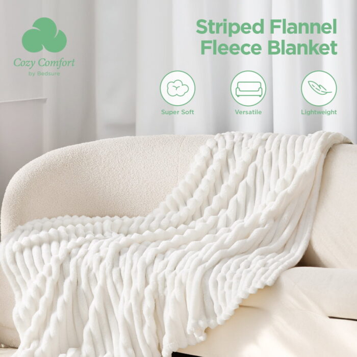 Cozy Fleece Throw Blanket - Exclusive Deal on Snuggest Clearance Blanket Ever.