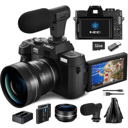 Digital 4K Video Camera - Huge Savings Alert on 4K High Definition Filmmaking Must-Grab Deal