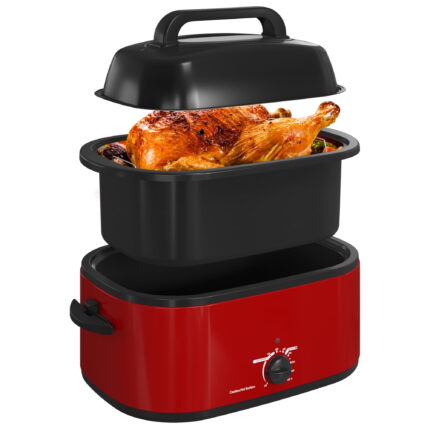 Electric Turkey Roaster - Unbeatable Bargain for Your Thanksgiving Celebration.