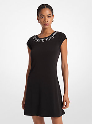 Embellished Cap-Sleeve Dress - Unbeatable Bargain on Fashionable Style