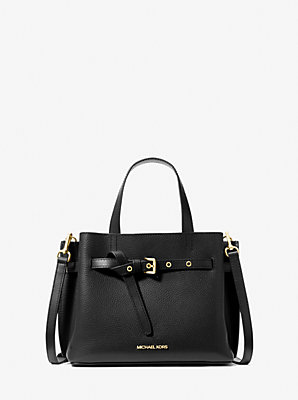 Emilia Small Pebbled Leather Satchel - Unbeatable Bargain on High-Quality Leather Satchels