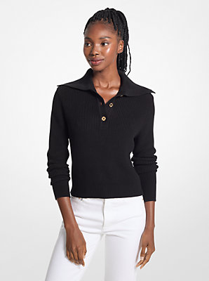Exclusive Deal on Ribbed Cotton-Blend Sweater - Unbeatable Bargain