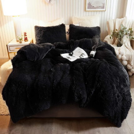 Furry Duvet Cover Set - Exclusive Deal on Furry Softness at Unbeatable Bargain
