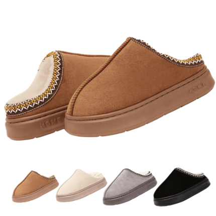 Fuzzy Slippers - Unbeatable Bargain - Soft Plush Toe Warmers.