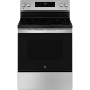 GE 30 Free Standing Electric Convection Range - Unbeatable Bargain on No Preheat Air Fry and Easywash Oven Tray