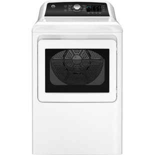 GE Appliances 7.4 Cu. Ft. Electric Dryer - Sensor Dry Reversible Door in White - Flash Sale