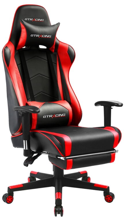 Gaming Chair with Footrest - Unbeatable Bargain for Ultimate Gaming Comfort