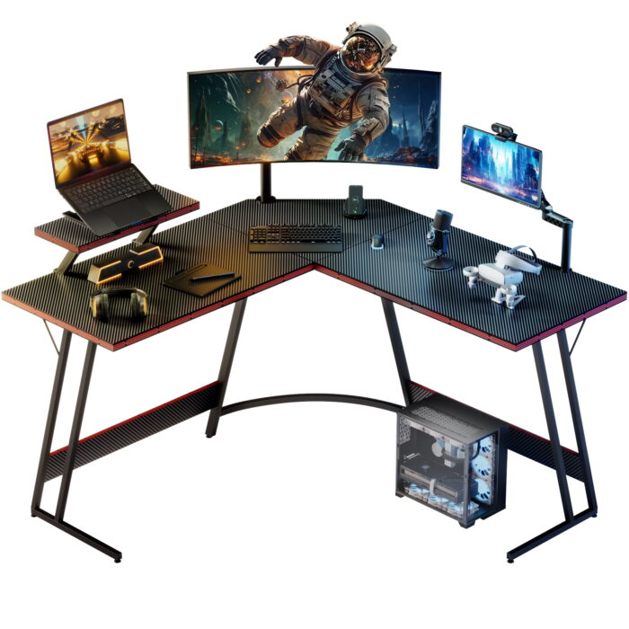 Gaming Corner Desk - Unbeatable Bargain on Ultimate Gaming Station