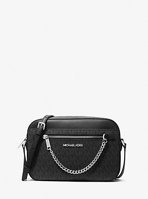 Jet Set Large Logo Crossbody Bag - Exclusive Deal on Designer Style at Clearance Price