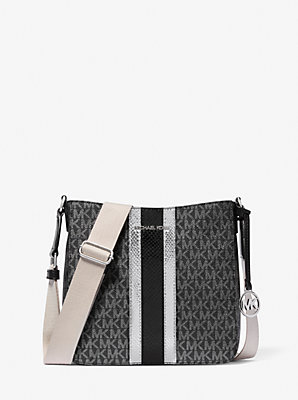 Jet Set Travel Small Signature Logo and Metallic Messenger Bag - Exclusive Deal of the Month