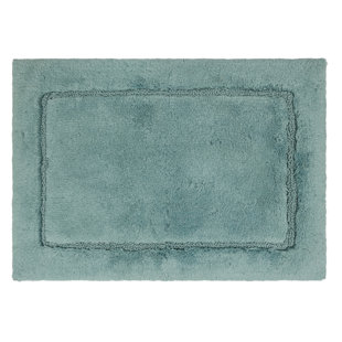 Kalb Solid Cotton Non Slip Machine Washable Bath Rug - Exclusive Deal on Bath Rug Comfort
