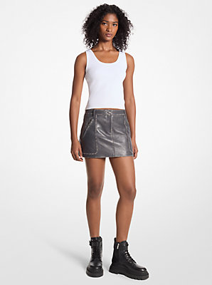 Leather Mini Skirt - Best Clearance Deal on Hot Leather Fashion