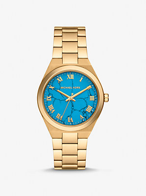 Lennox Gold-Tone Watch - Unbeatable Bargain on Luxurious Timepieces.