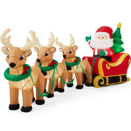 Lighted Inflatable Santa - Exclusive Holiday Deal of the Season