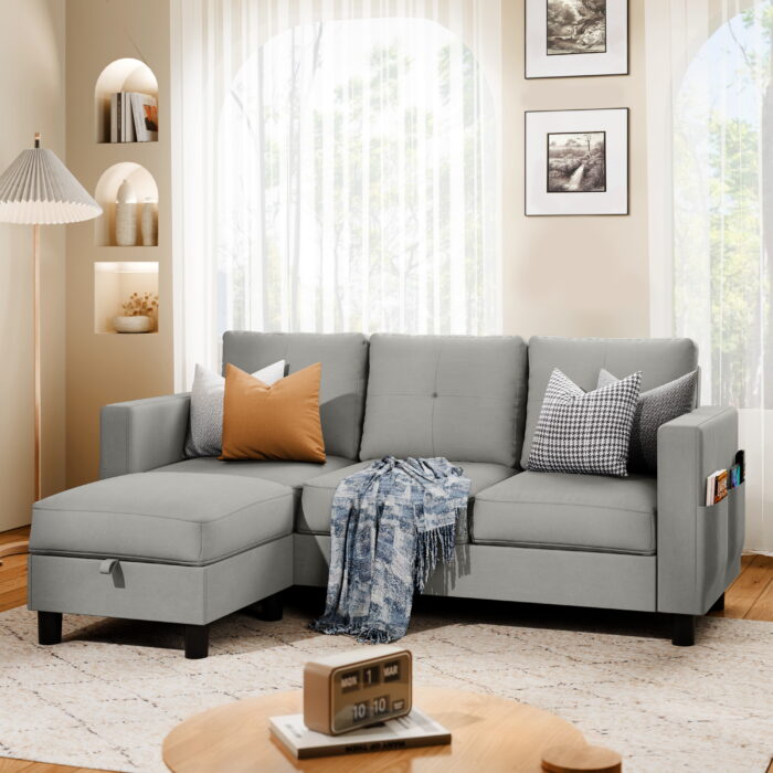 Modern L-Shaped Sofa - Unbeatable Bargain on a Luxurious L-Shape Comfort