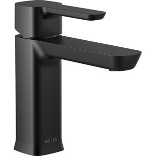 Modern Single Hole Bathroom Faucet with Drain Assembly - Best Clearance Deal on Bathroom Sink Faucet