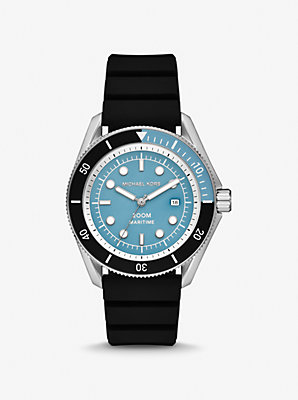 Oversized Maritime Silicone Watch - Exclusive Deal on Water-Resistant Timepieces