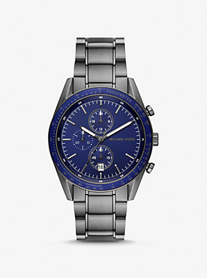Oversized Warren Gunmetal Watch - Massive Price Drop Special