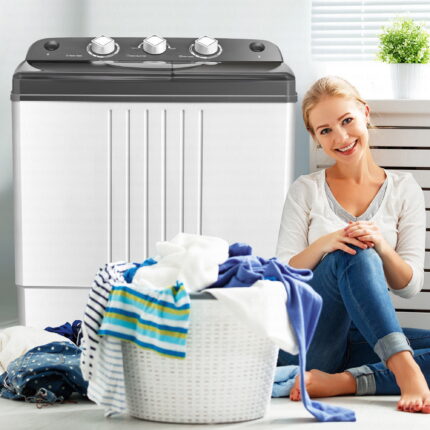 Portable Mini Washing Machine - Unbeatable Bargain for Space-Saving Laundry Convenience
