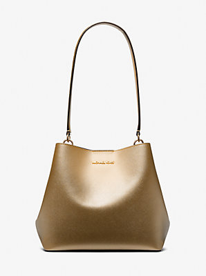 Pratt Medium Metallic Shoulder Bag - Massive Price Drop Exclusive Deal.