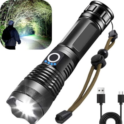 Rechargeable Waterproof Flashlight - Lowest Price Guaranteed Unbeatable Bargain