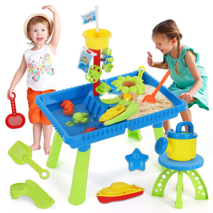 Sand Water Play Table - Limited Time Offer: Splash into Huge Savings on Ultimate Outdoor Fun
