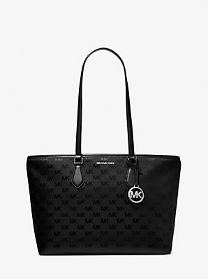 Sheila Large Woven Logo Nylon Tote Bag - Exclusive Deal of the Month