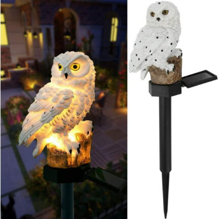 Solar Owl Garden Lights - Exclusive Deal on Bright Outdoor Decor