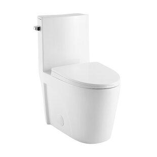 St. Tropez One Piece Elongated Toilet Dual Vortex Flush 1.28 gpf - Unbeatable Bargain