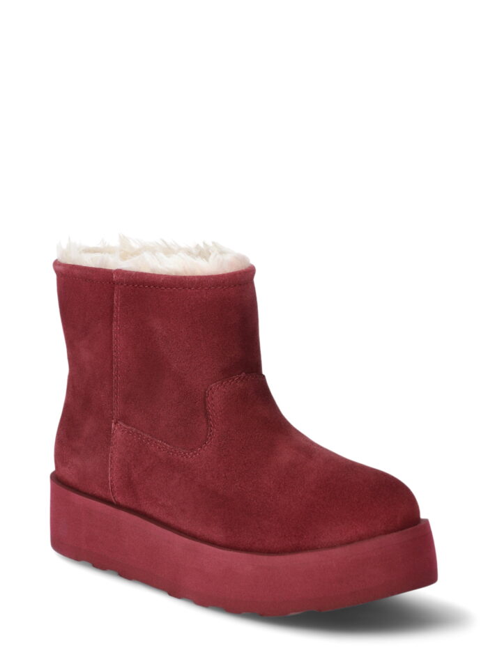Suede Platform Boots - Unbeatable Bargain in Women's Winter Fashion Footwear.