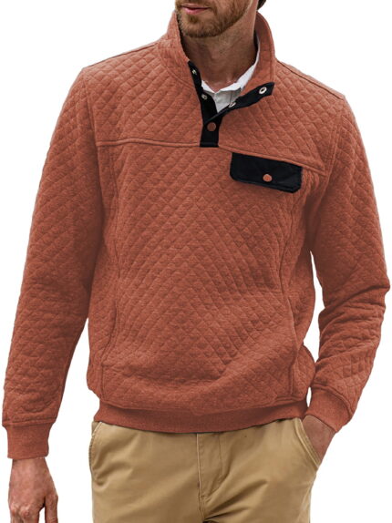 Unbeatabel Bargain - Authentic Men's Quilted Sweatshirt Massive Savings Alert