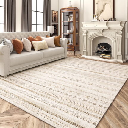 Washable Boho Area Rug - Unbeatable Bargain on Stylish Home Decor