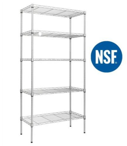Wire Shelving Unit - Exclusive Deal on Maximum Storage Space at an Unbeatable Bargain