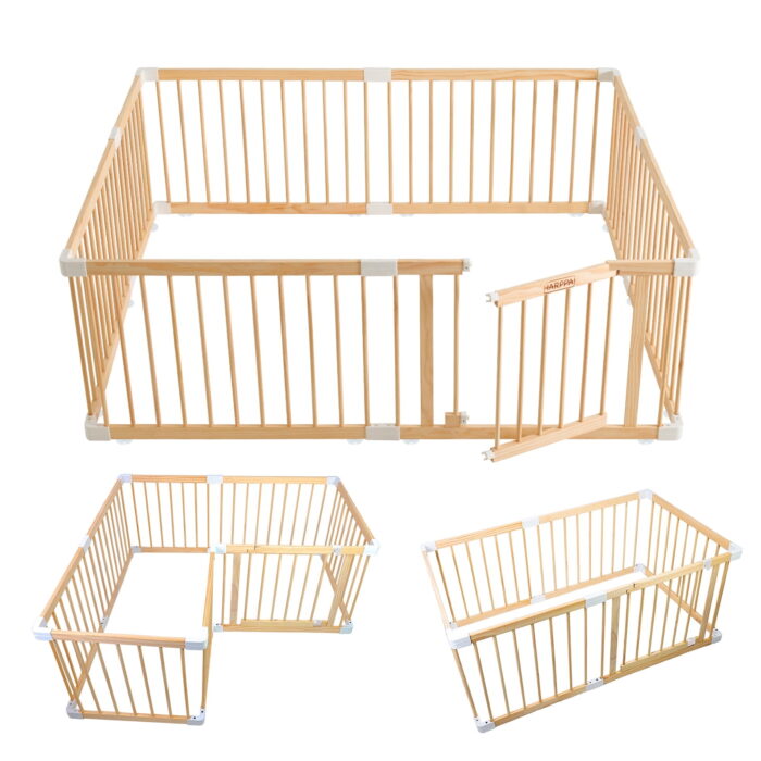 Wooden Baby Playpen - Best Price Drop Special on Safety Play Yard